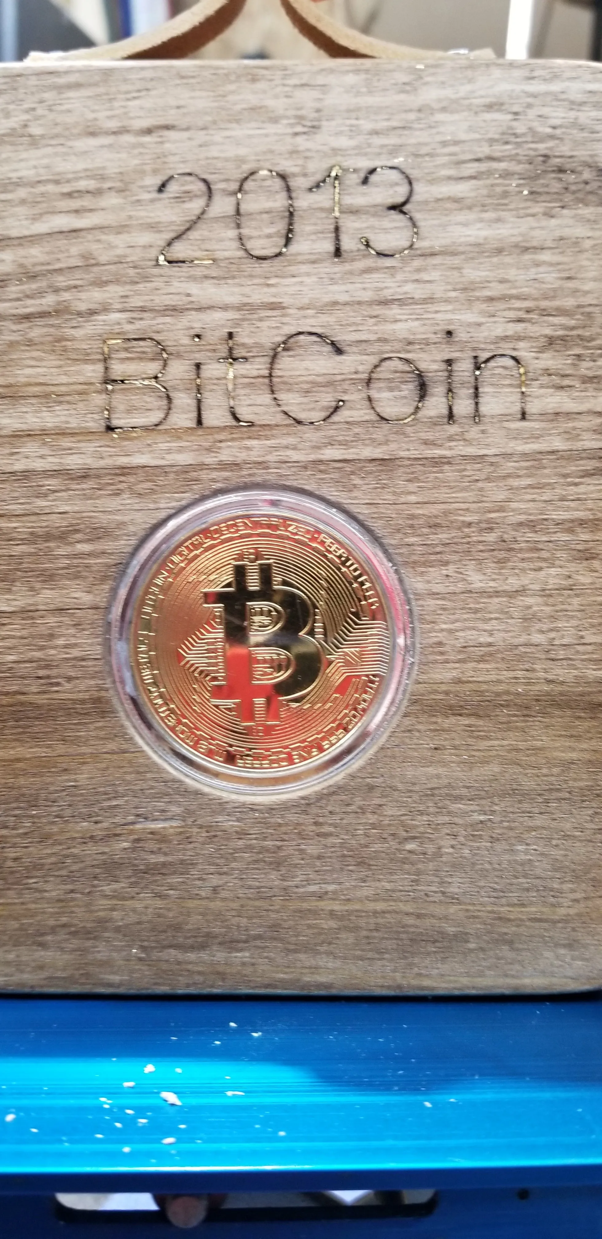 2013 Bitcoin Collectible Coin Decor