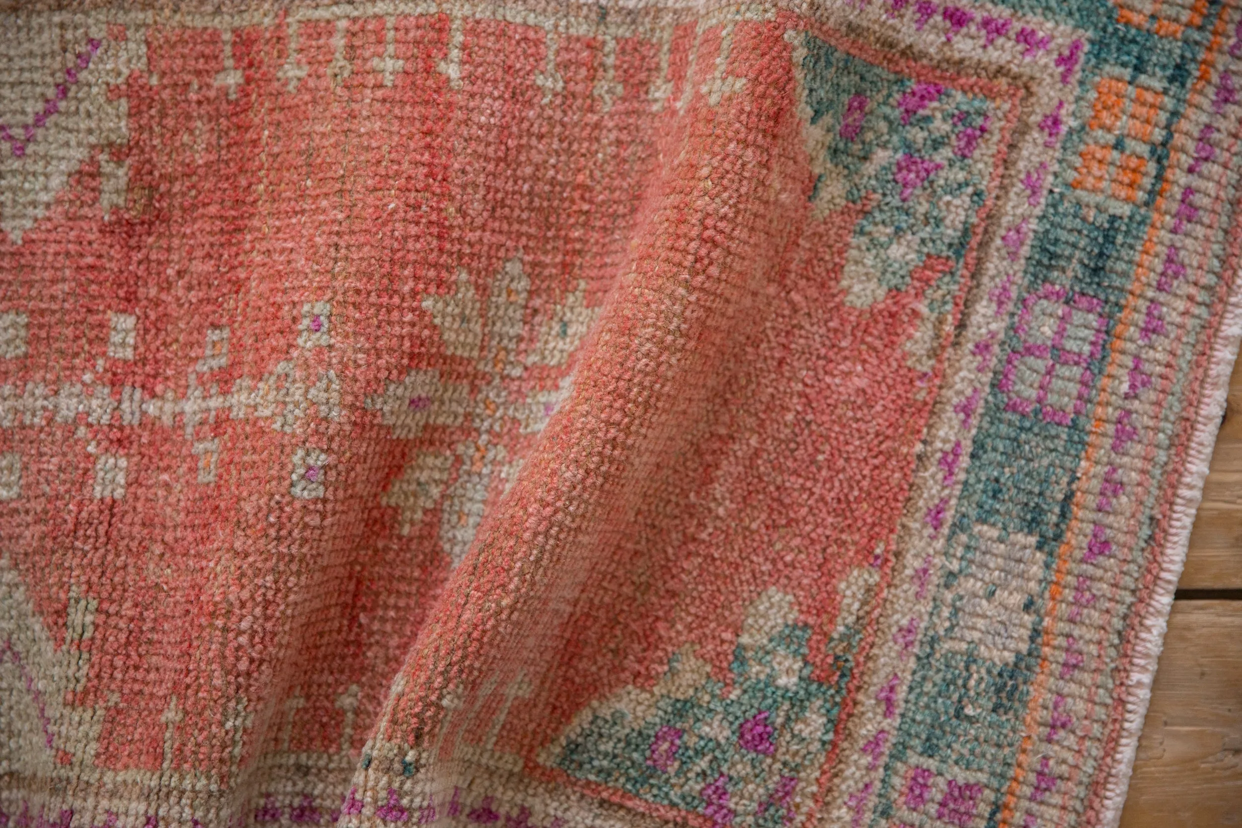 2x3.5 Vintage Distressed Oushak Rug
