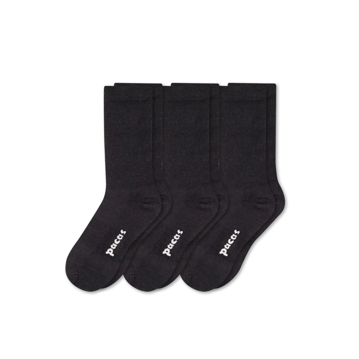 3 Pack - Women's Light-Weight Crew Pacas Socks