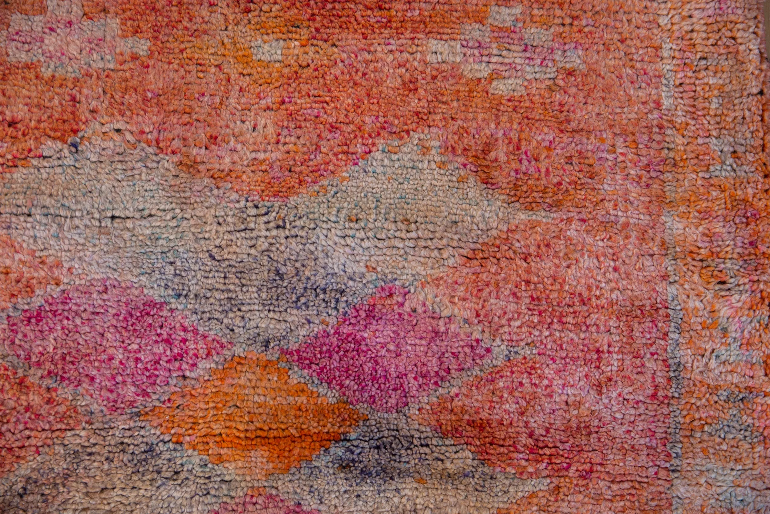 3.5x10 Vintage Distressed Kurd Rug Runner