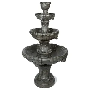 4 Tier Lion Fountain