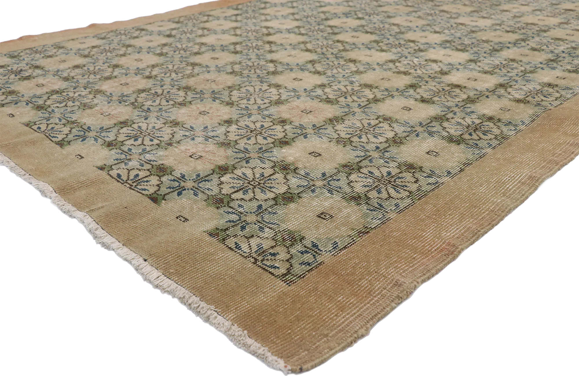 6 x 9 Zeki Muren Vintage Sivas Rug 52570