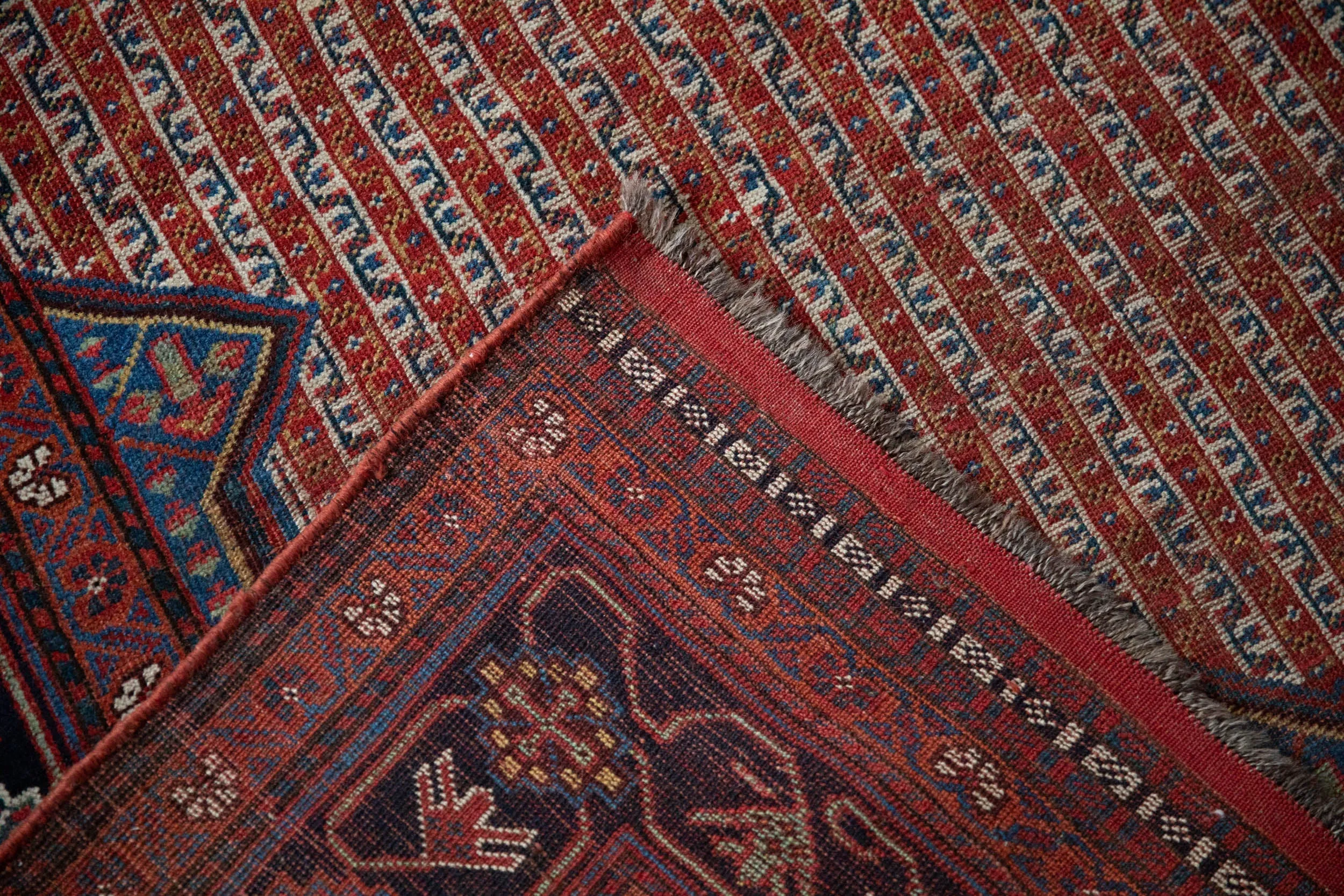 6.5x13.5 Antique Qashqai Rug Runner