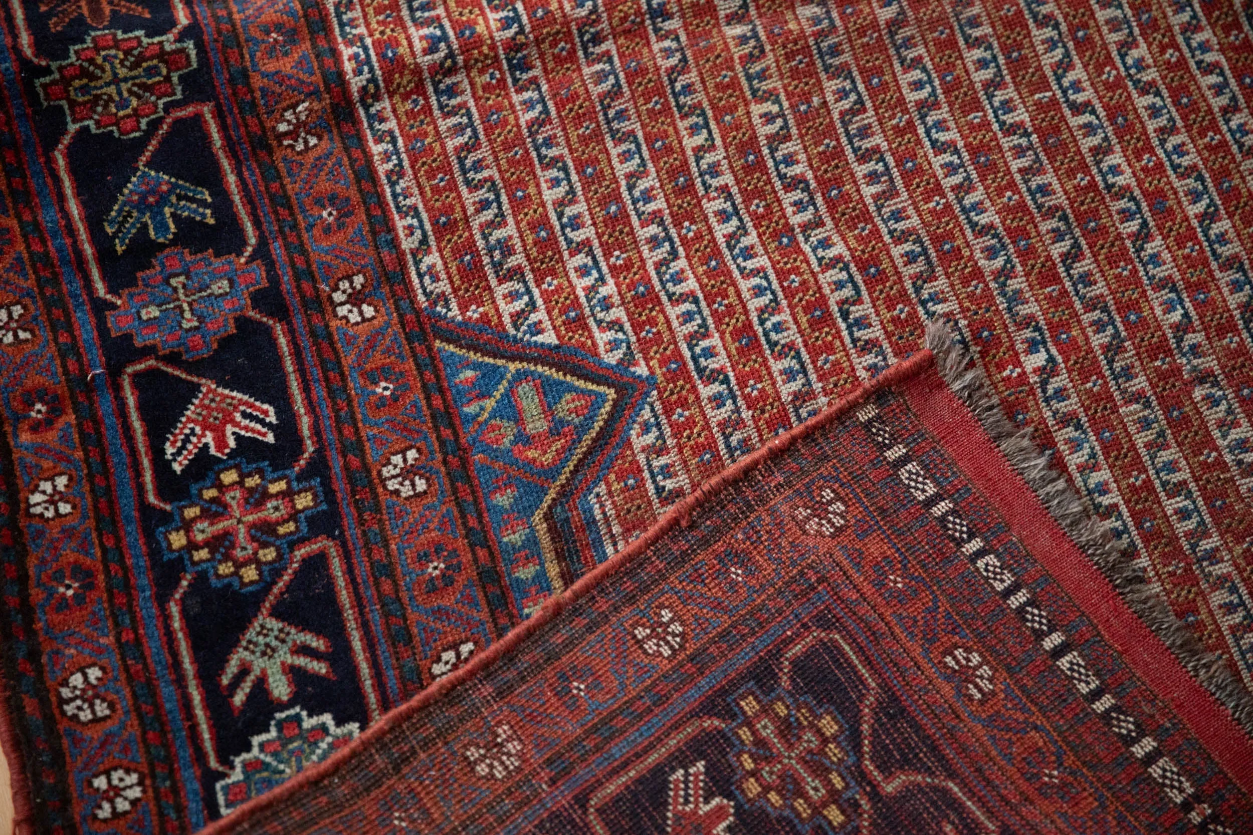 6.5x13.5 Antique Qashqai Rug Runner