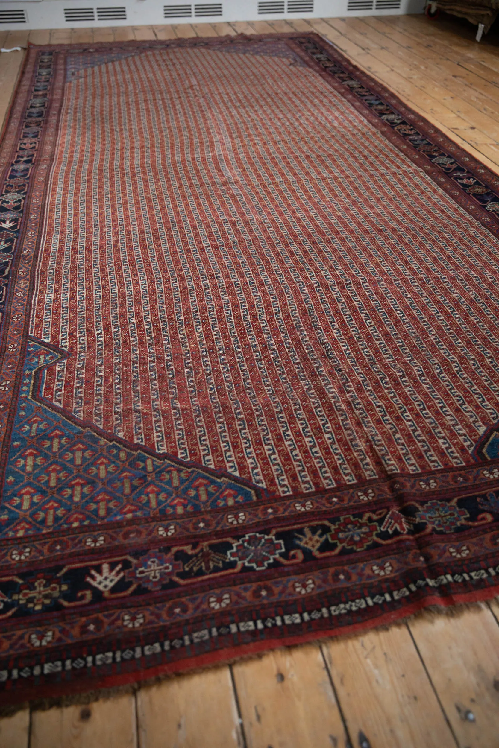 6.5x13.5 Antique Qashqai Rug Runner