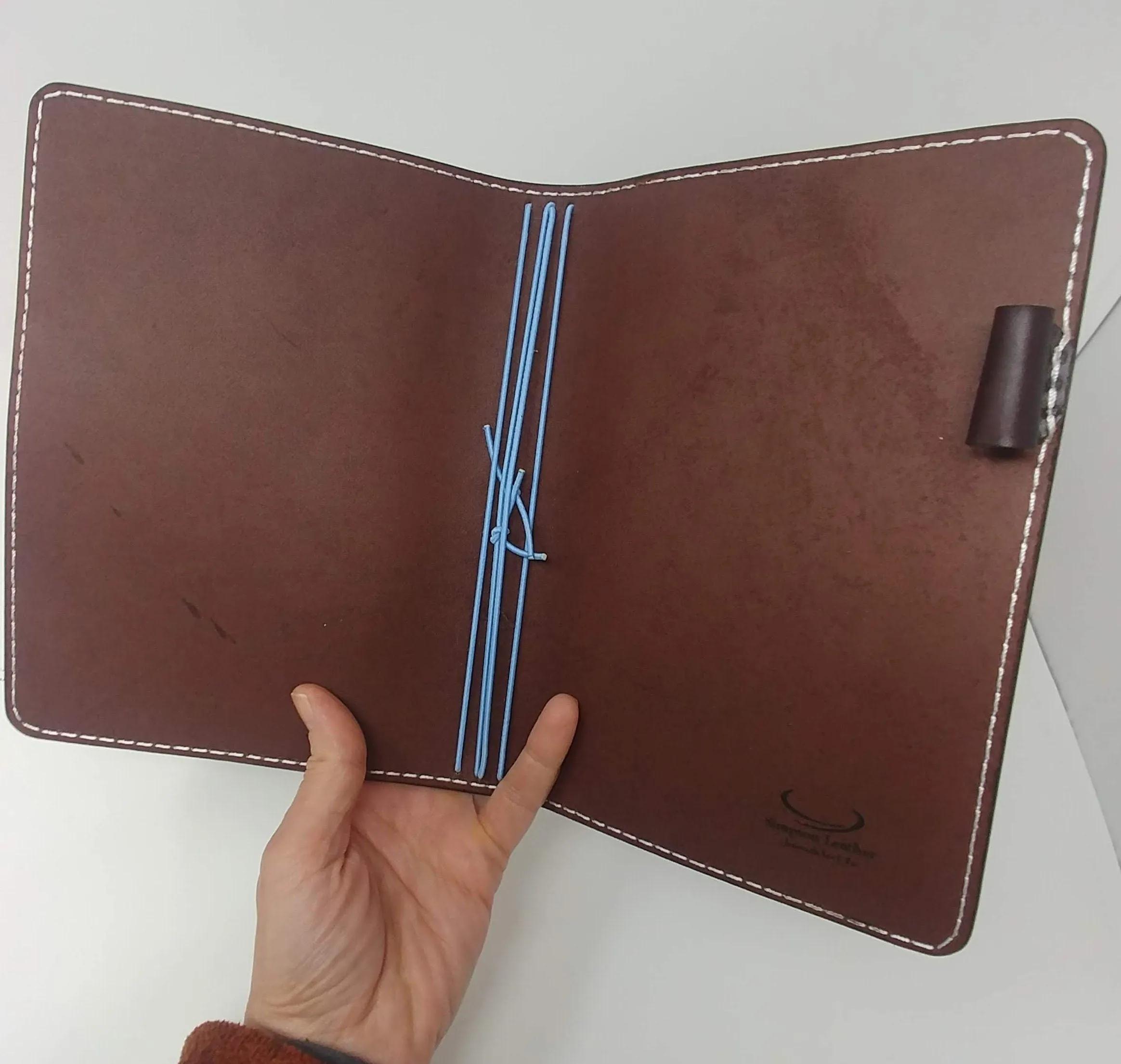 A5 *Pick Your Finish*Full Grain Leather Journal Cover Traveler's Notebook, Varieties Available! Inserts NOT Included
