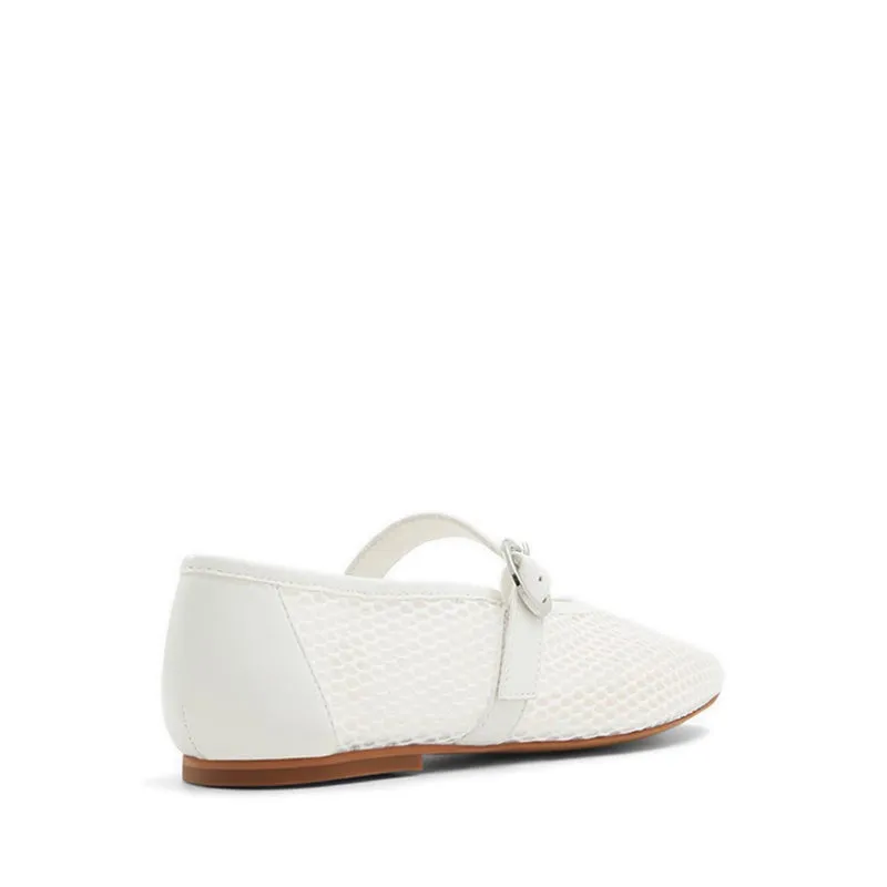 Aldo Quincey Women's Ballerinas - White