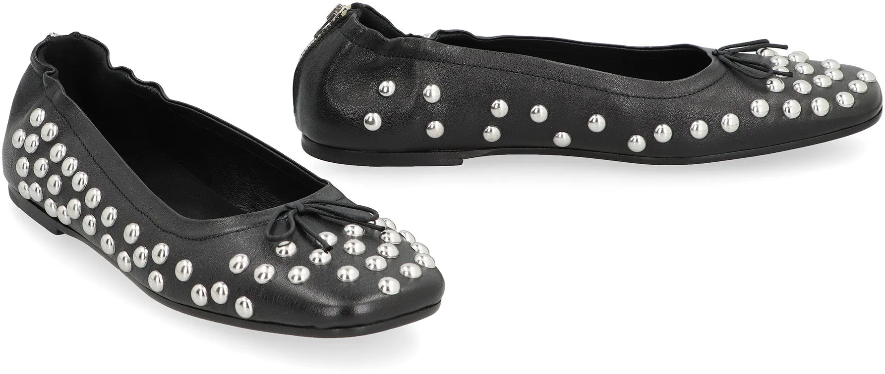 Amy Leather ballet flats
