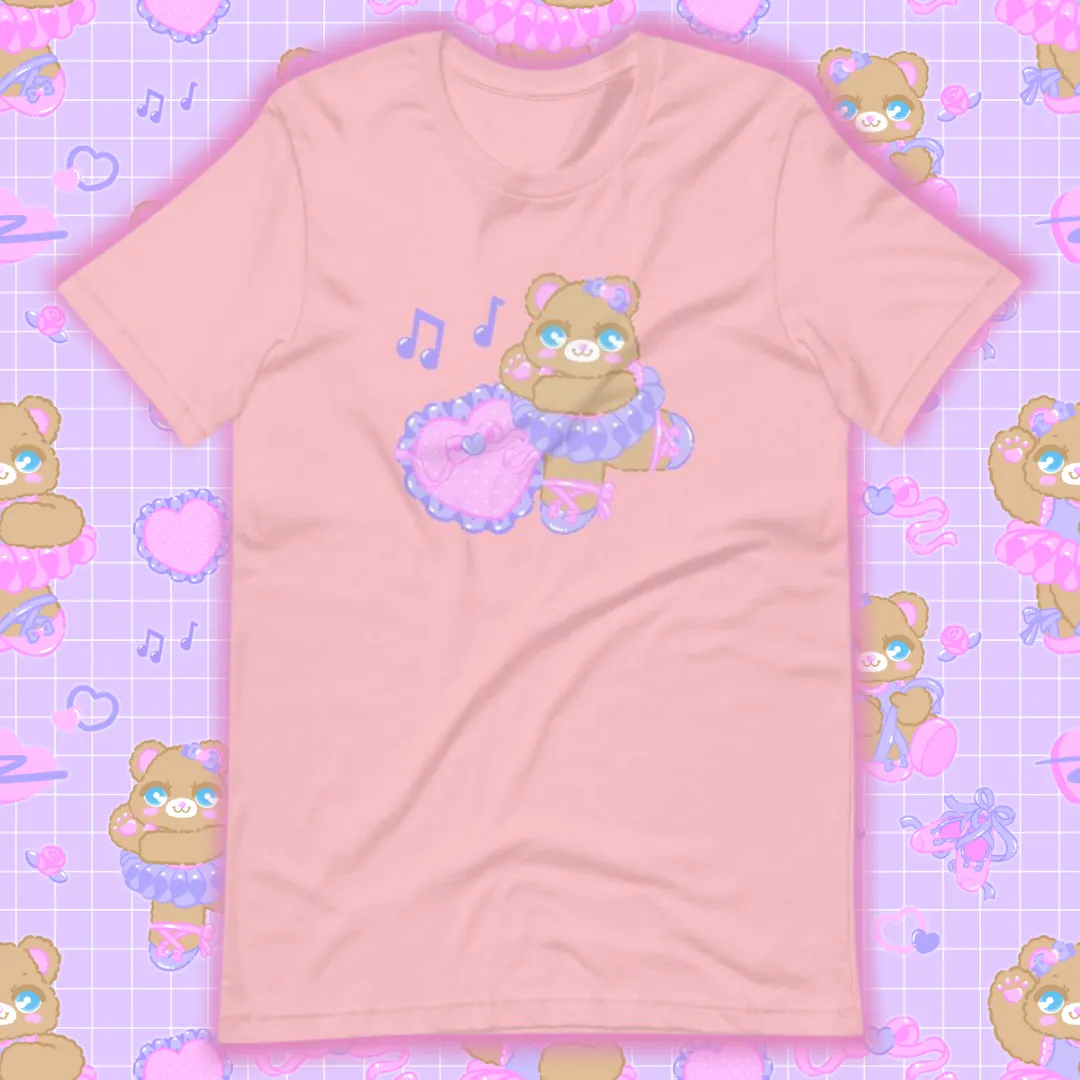 Ballerina Bear Short-Sleeve Unisex T-Shirt