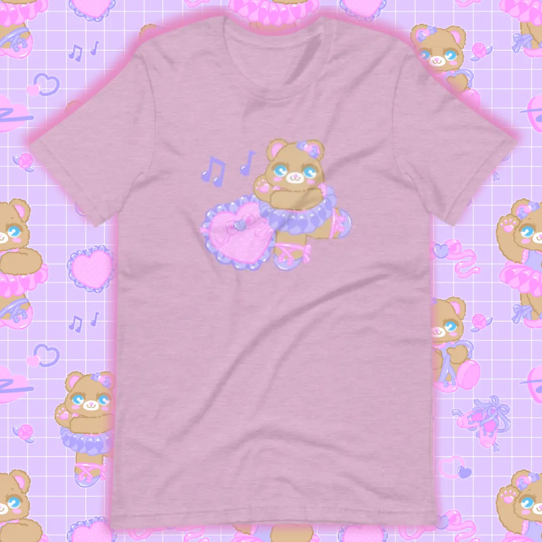 Ballerina Bear Short-Sleeve Unisex T-Shirt