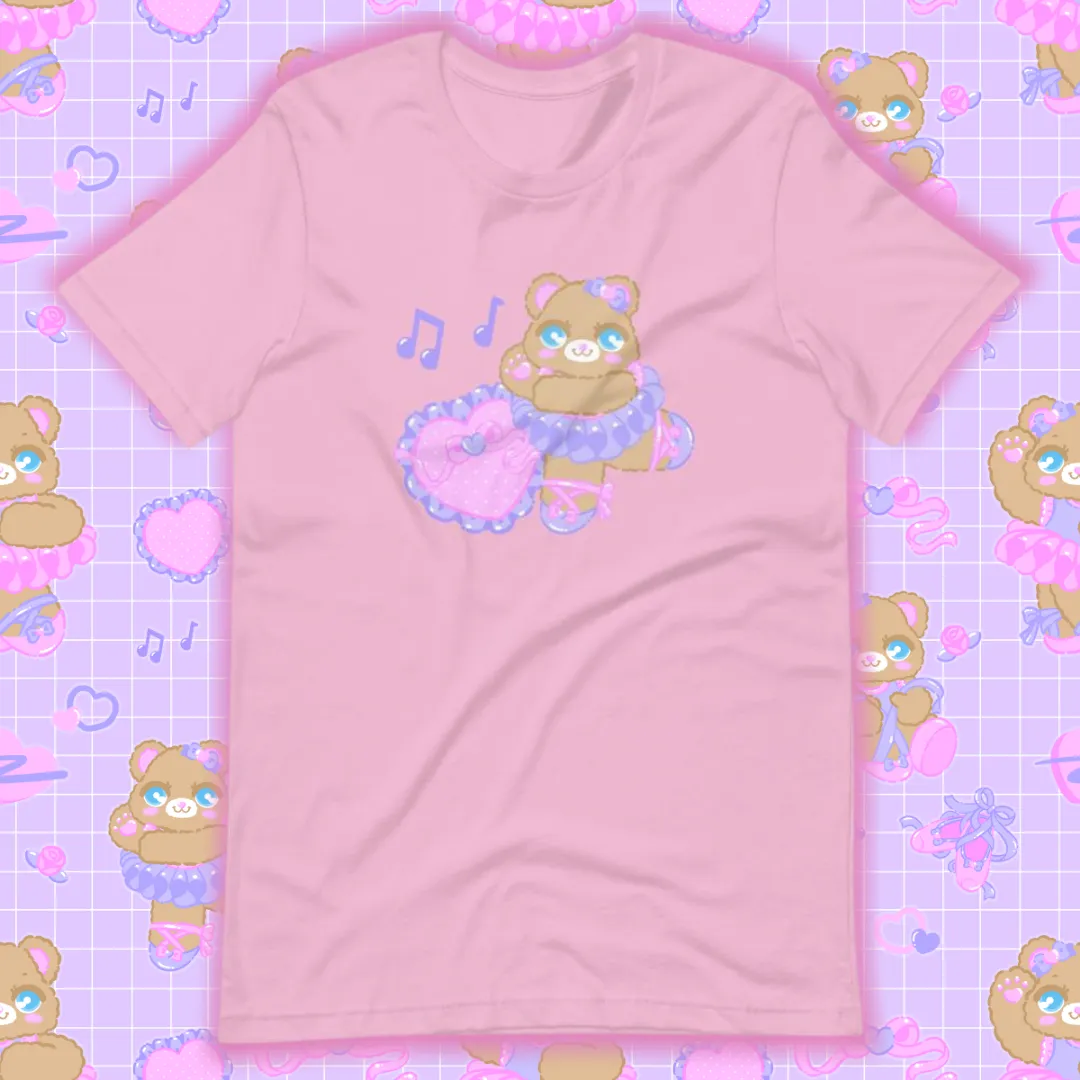 Ballerina Bear Short-Sleeve Unisex T-Shirt
