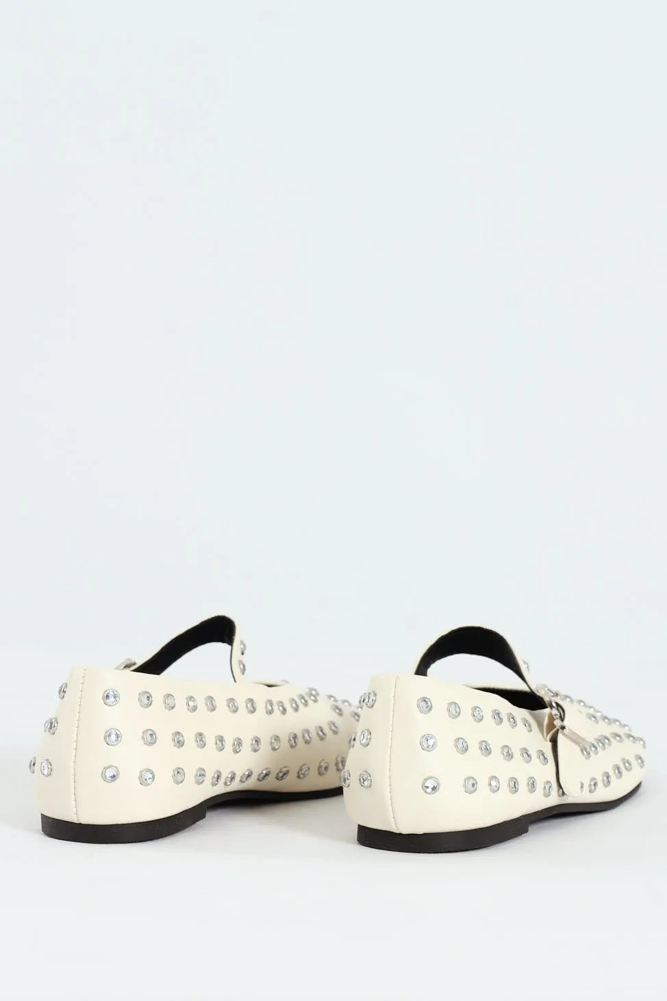 Ballet Flat - White