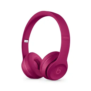 Beats Solo3 Wireless On-Ear Headphone, Brick Red