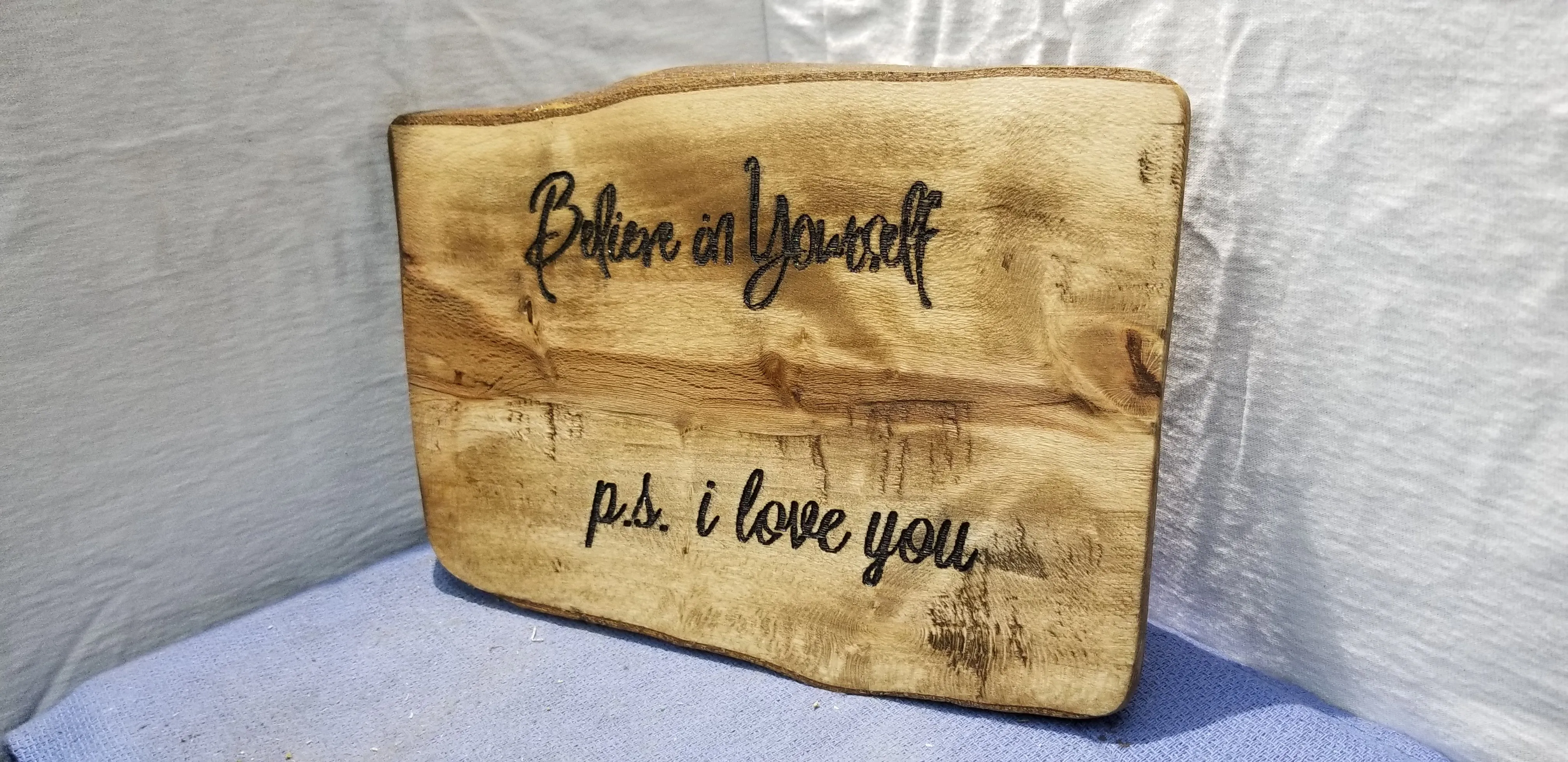 Believe in Yourself OOAK Liveslab art Mom decor