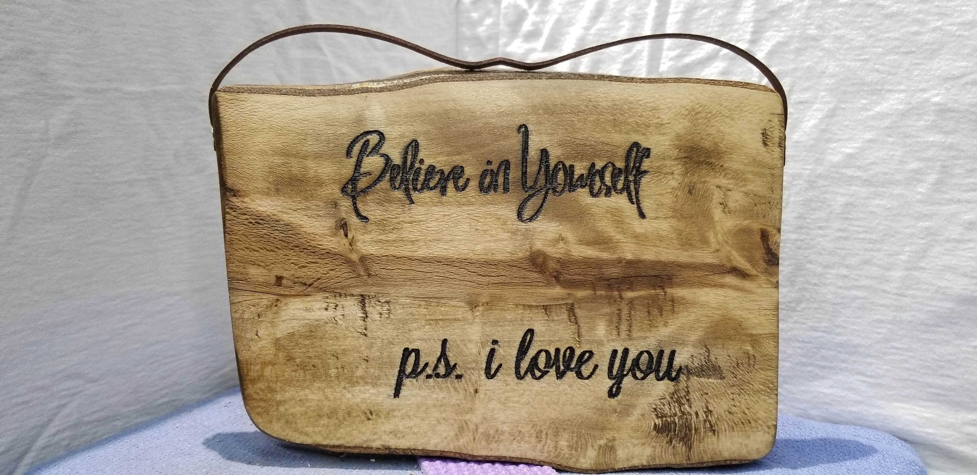 Believe in Yourself OOAK Liveslab art Mom decor