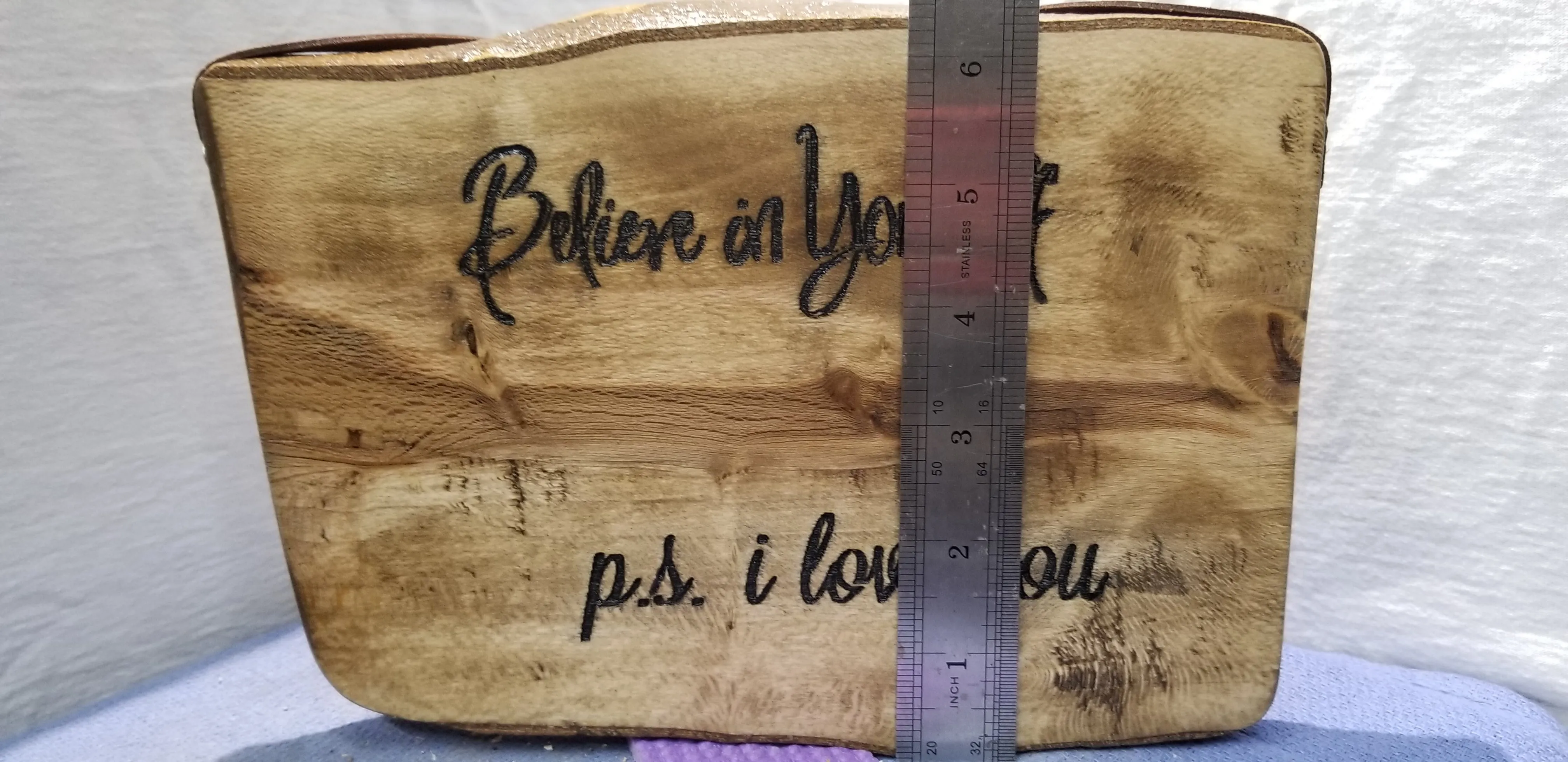 Believe in Yourself OOAK Liveslab art Mom decor