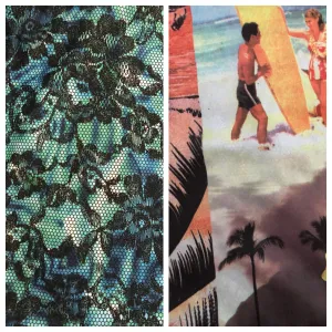 BELL BOTTOMS BLUE LACE/1950’s HAWAII (long length)