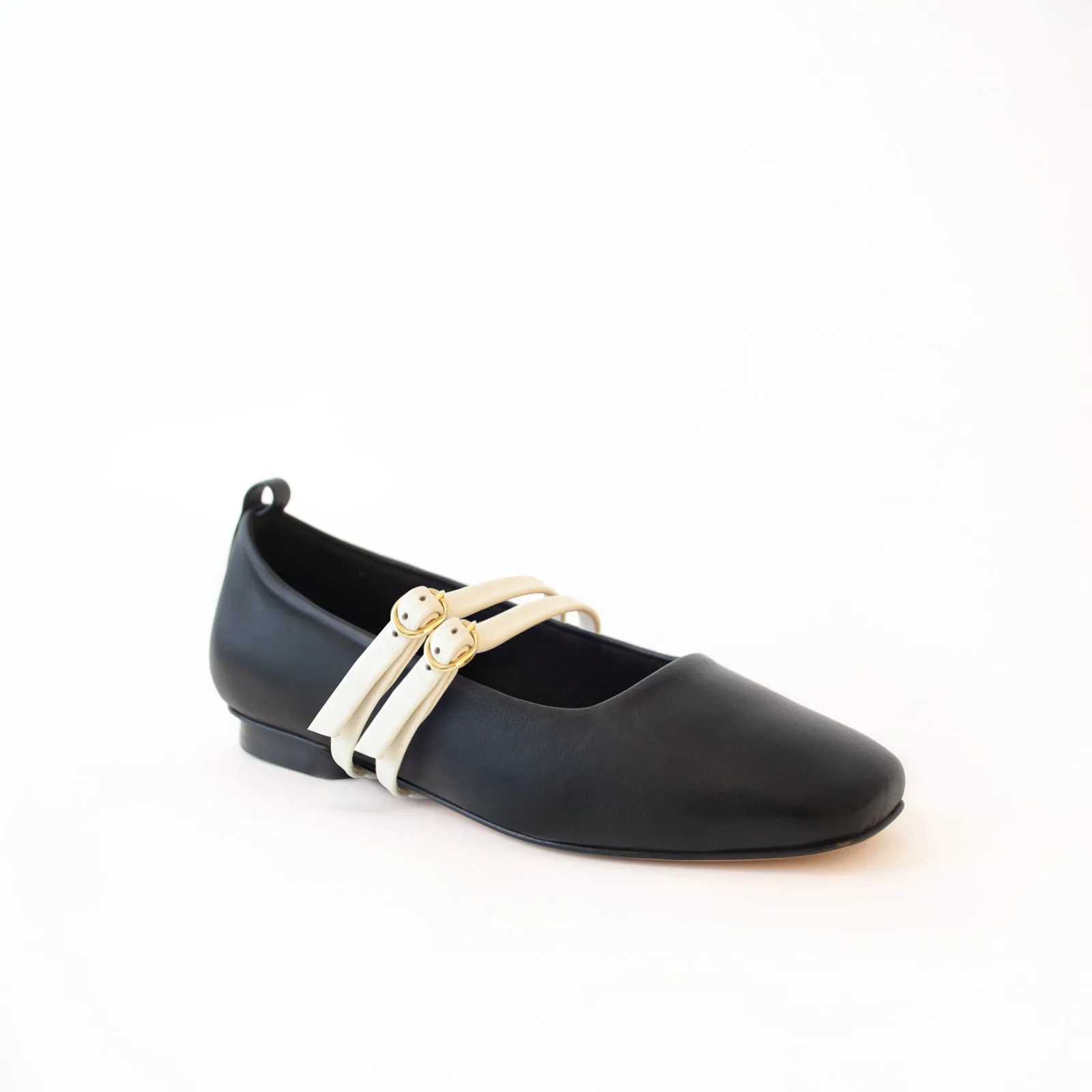 Black Ballet Swap Off White Double Lane
