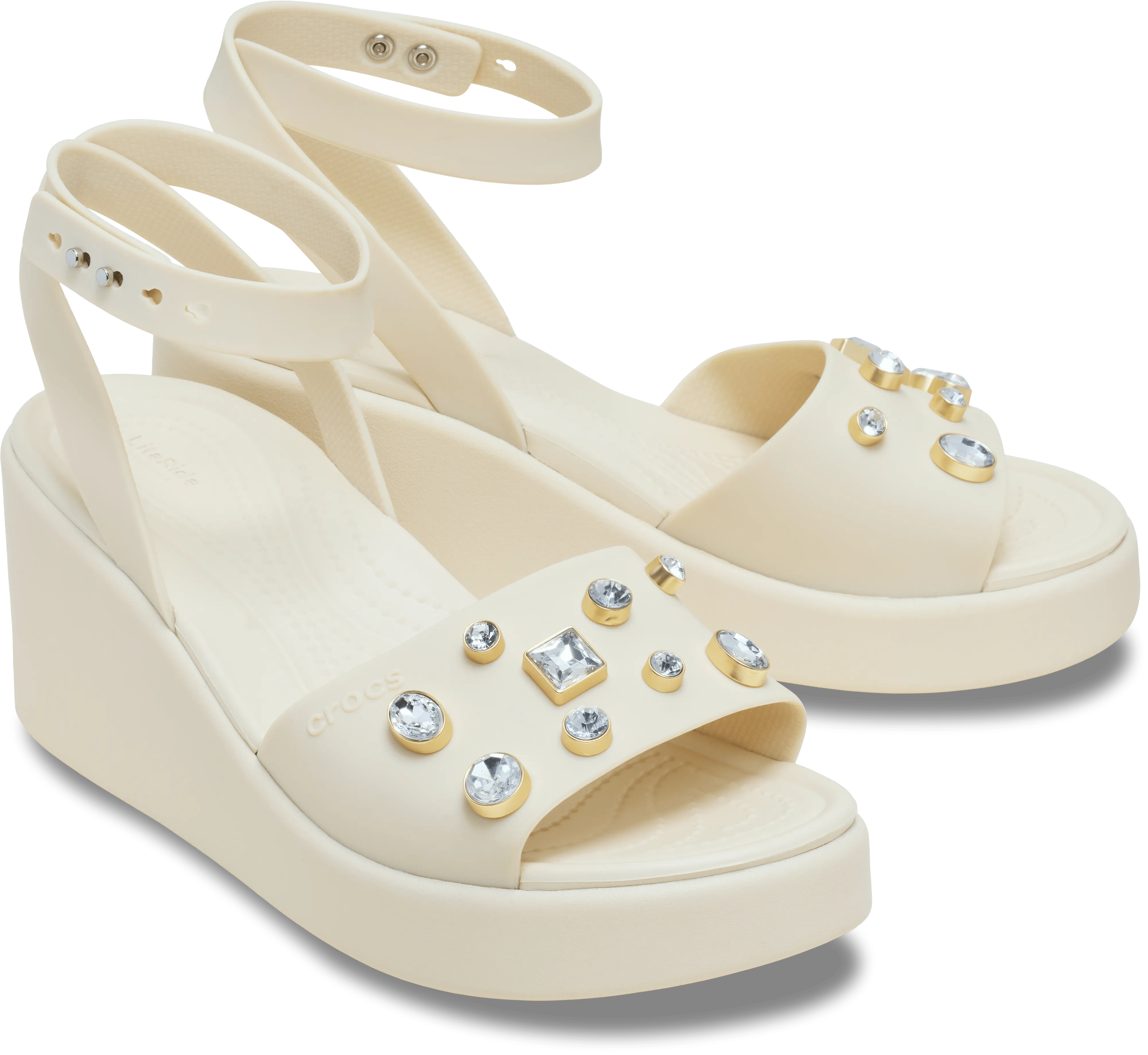 Brooklyn Gems Ankle Strap Wedge