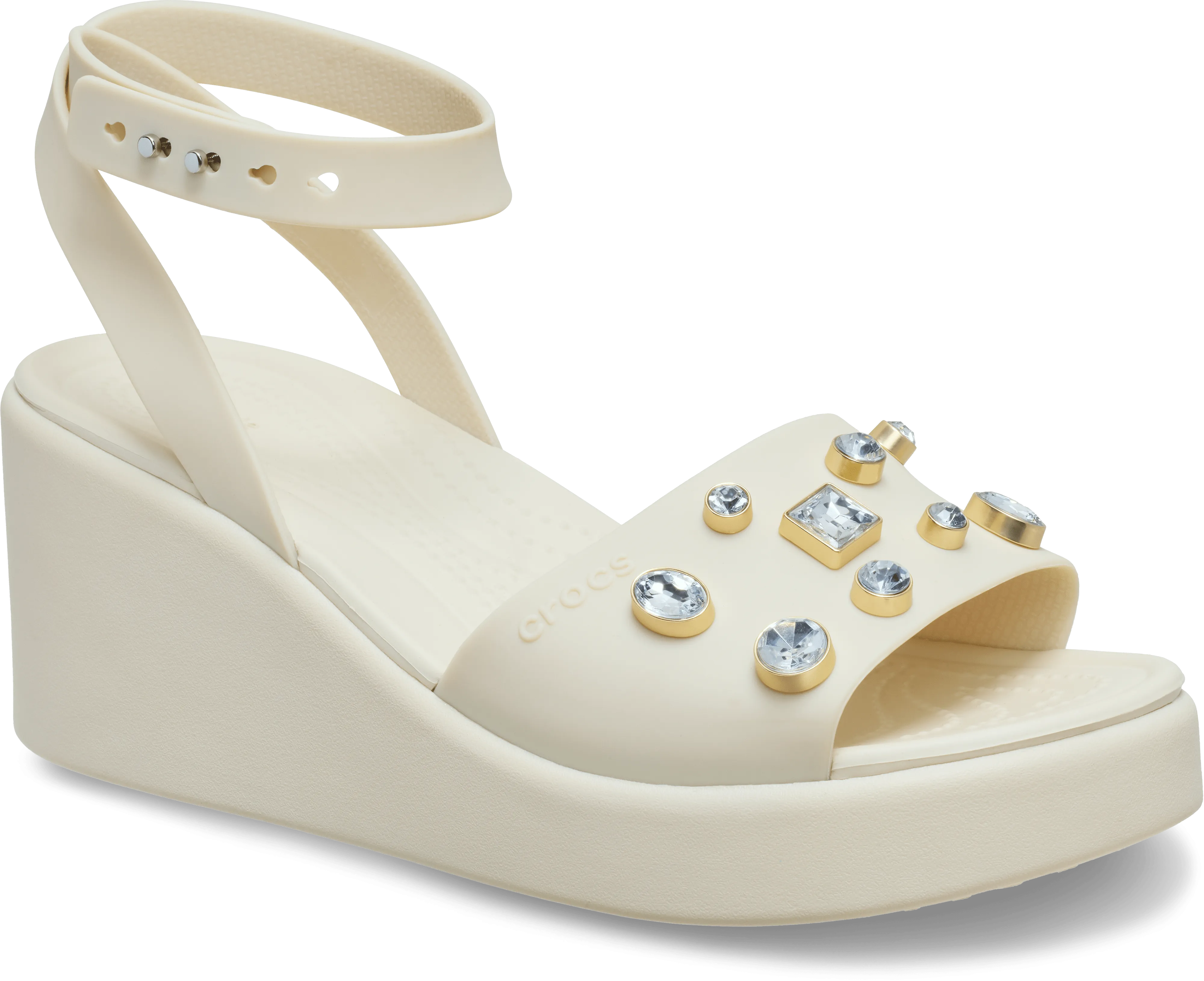 Brooklyn Gems Ankle Strap Wedge