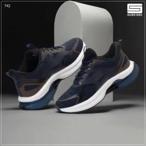 Caliber Shoes Navy Sport Shoes for Men/Women (Laurent 742)