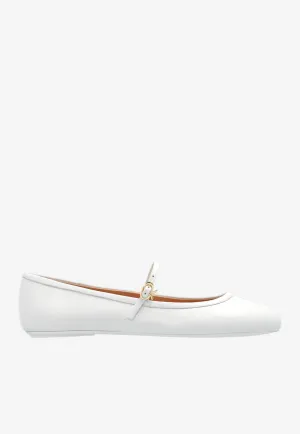 Carla Leather Ballet Flats