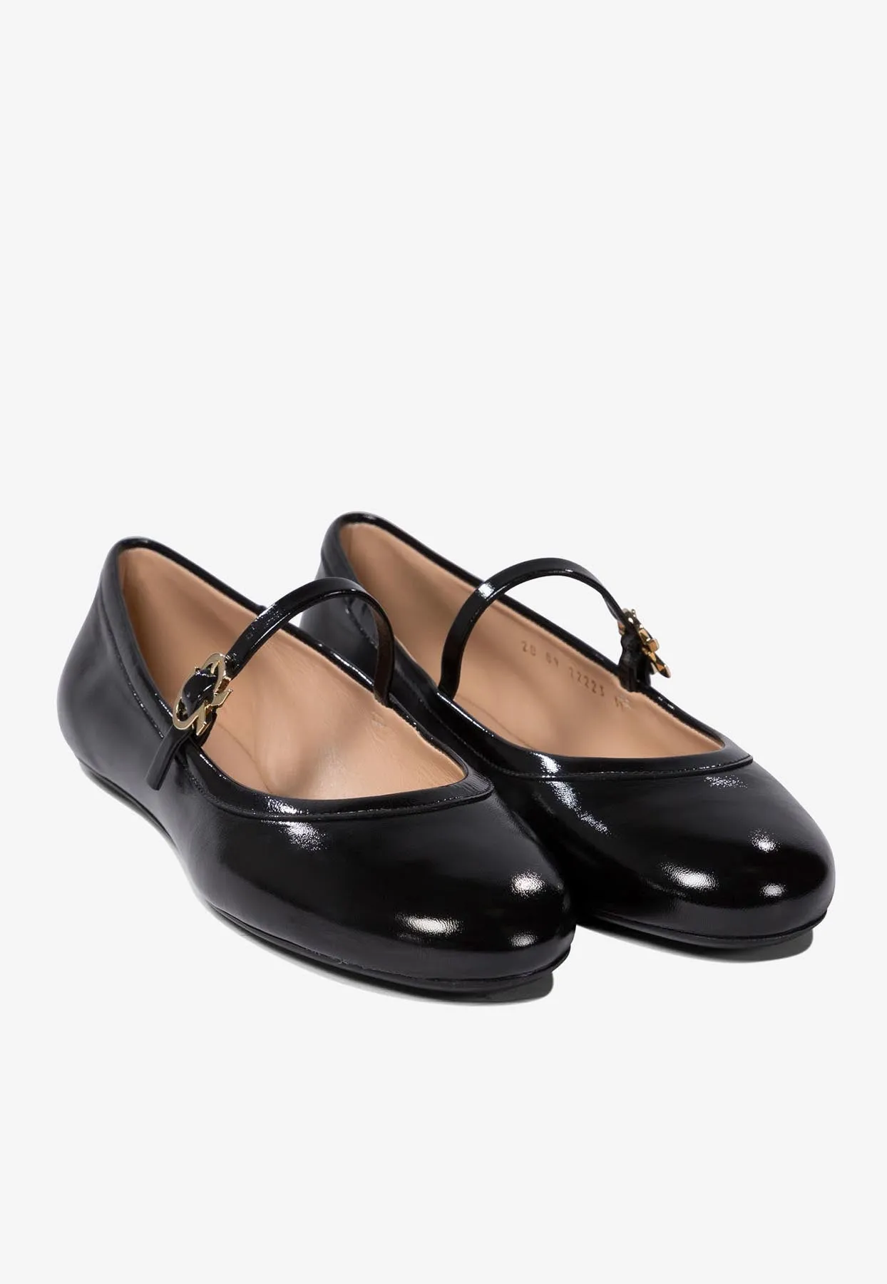 Carla Patent Leather Ballet Flats