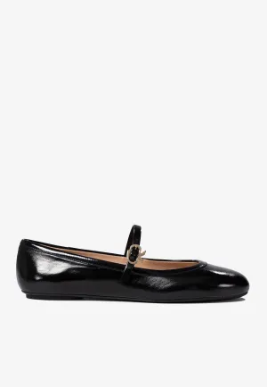 Carla Patent Leather Ballet Flats