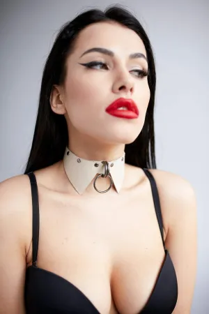 Choker "Toona" Beige