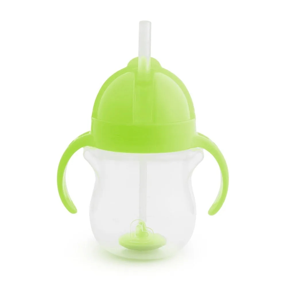 Click Lock Tip And Sip Weighted Straw Cup