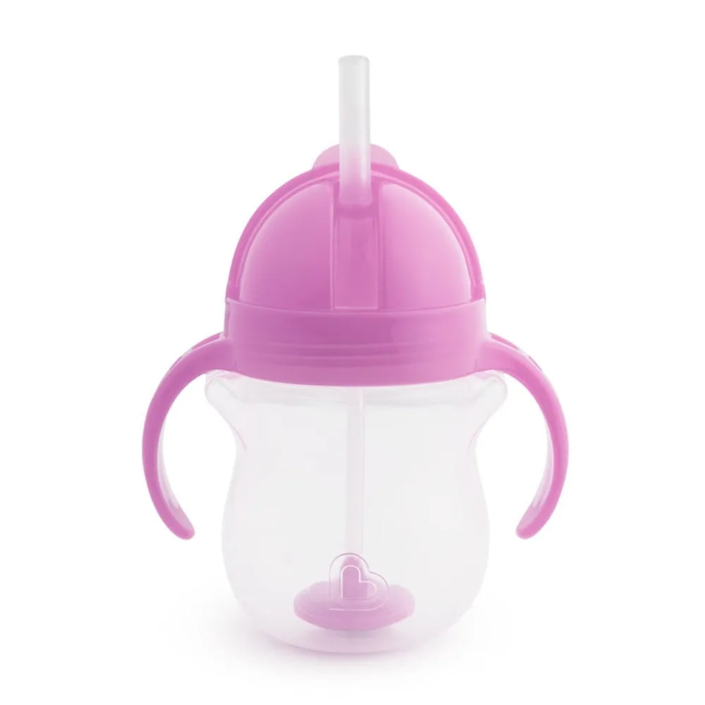 Click Lock Tip And Sip Weighted Straw Cup