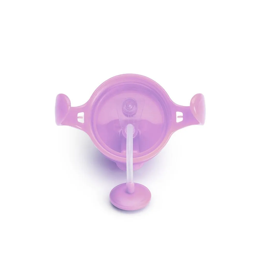 Click Lock Tip And Sip Weighted Straw Cup