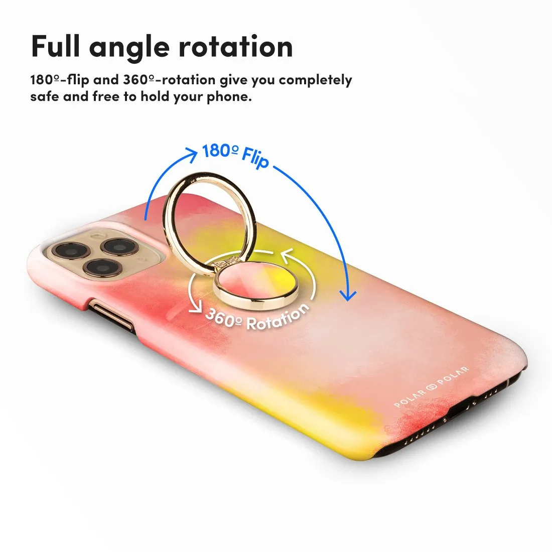 Clouds in Fall | Custom Phone Ring Holder  (Non-MagSafe)