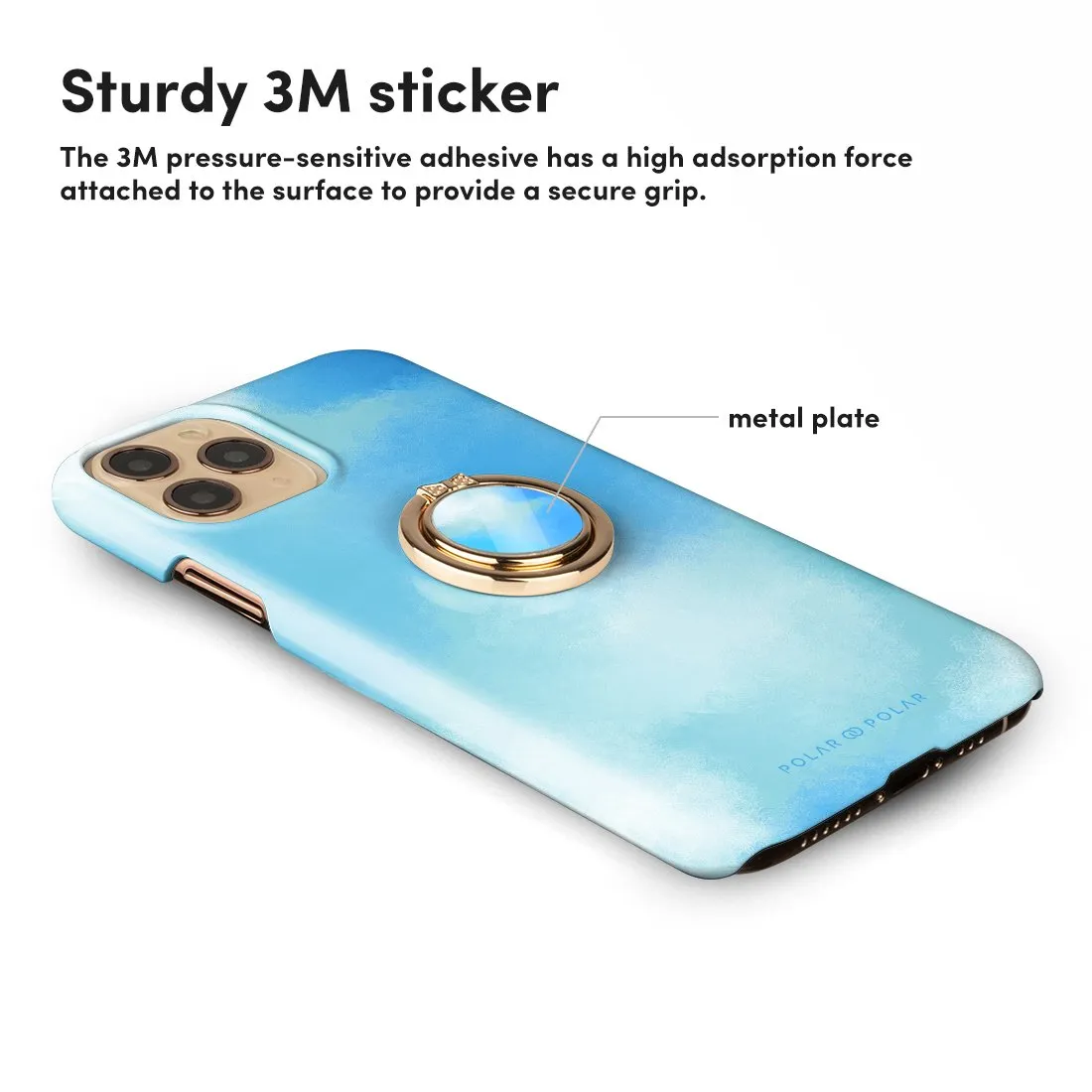 Clouds in Spring | Phone Ring Holder  (Non-MagSafe)