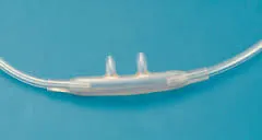 CS/50 CANNULA NASAL PEDIATRIC CUSHIONED EAR, CURVED TIP, 7FT CRUSH RESISTANT TUBING