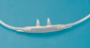 CS/50 CANNULA NASAL PEDIATRIC CUSHIONED EAR, CURVED TIP, 7FT CRUSH RESISTANT TUBING
