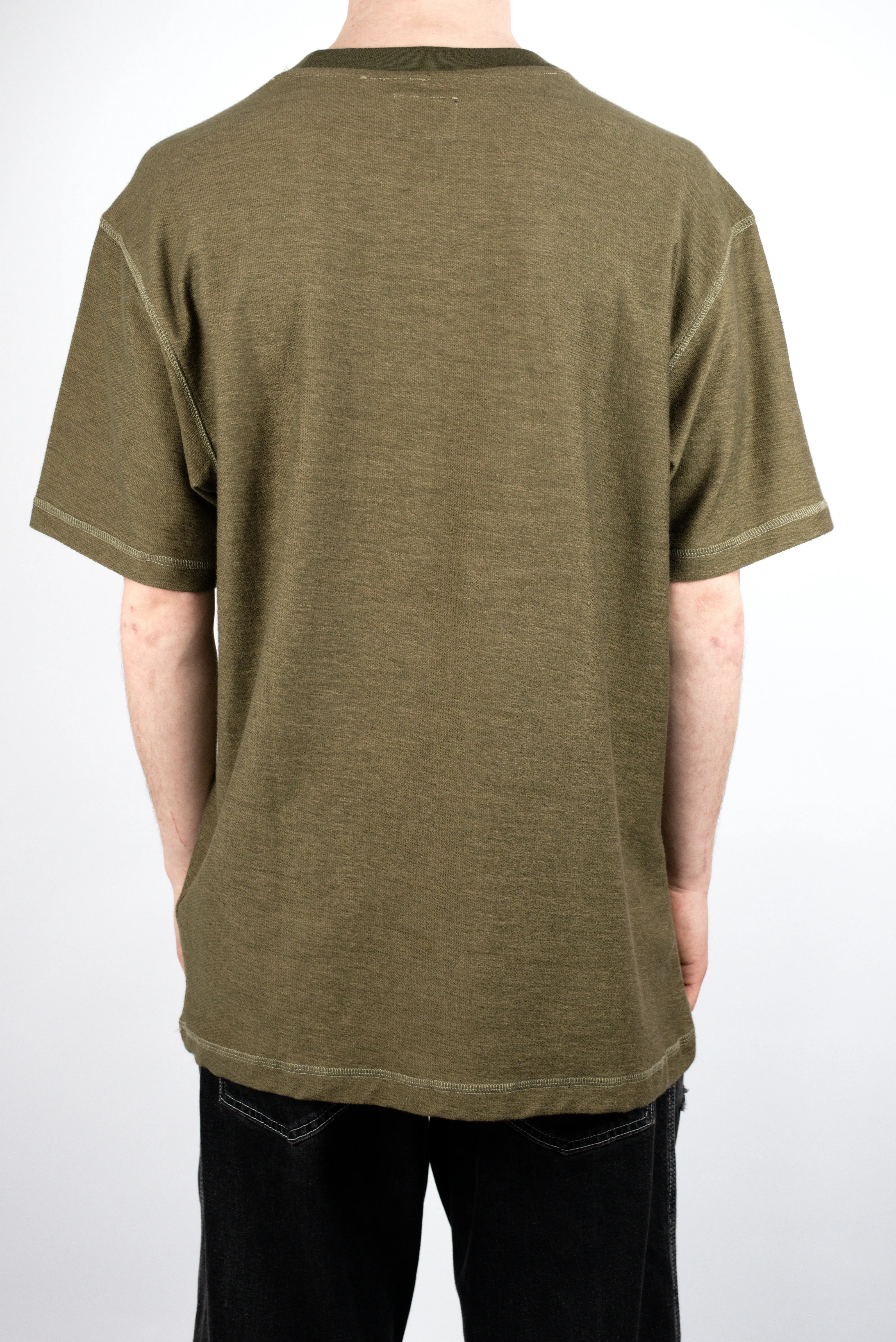 Dc Shoes - Sediment Terry Cloth Tee Shirt - Ivy Green Xl Last One