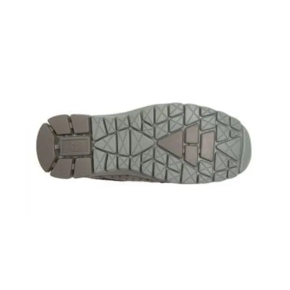 DEER STAGS Mens Gray Bungee Laces Pull Tabs Betts Toe Slip On Sneakers Shoes 10