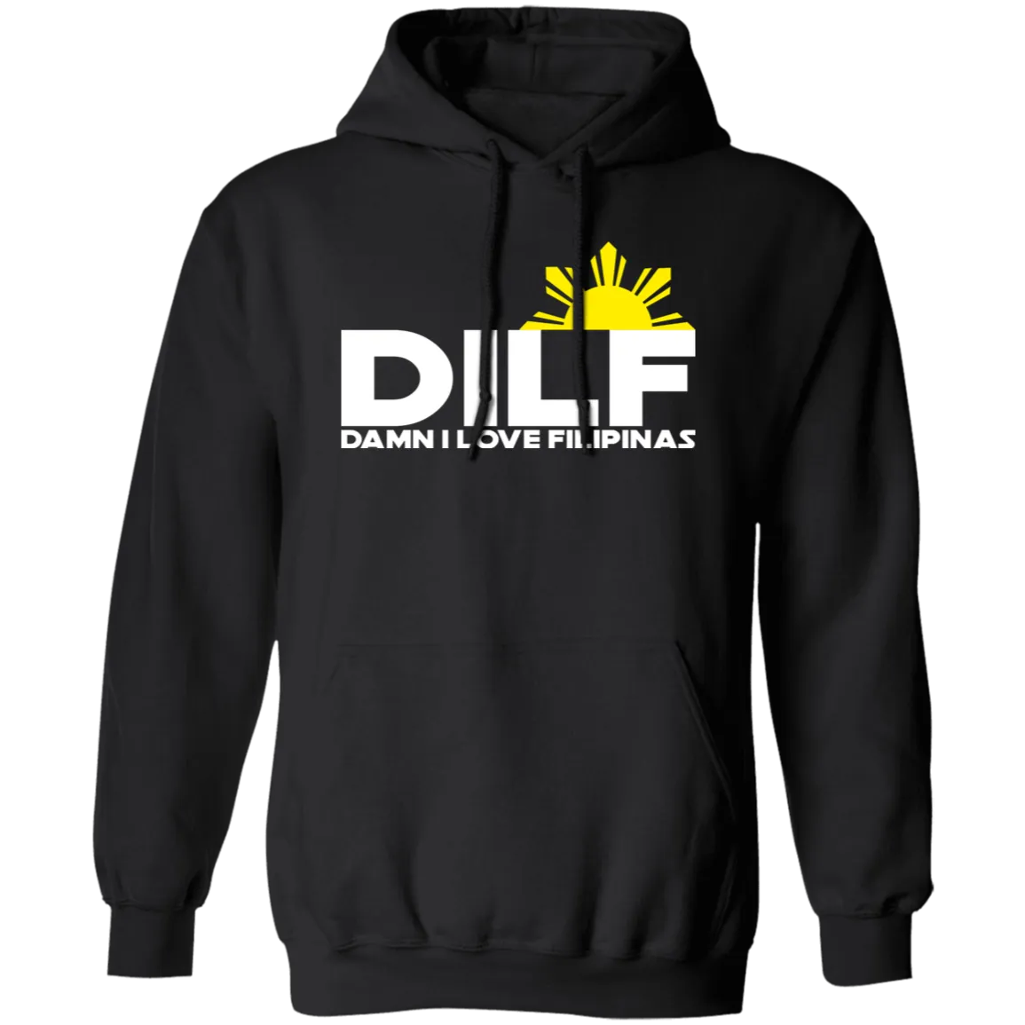 DILF Damn I Love Filipinas Unisex Pullover Hoodie