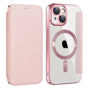 Etui Flip Wallet Magsafe iPhone 11 - Różowy