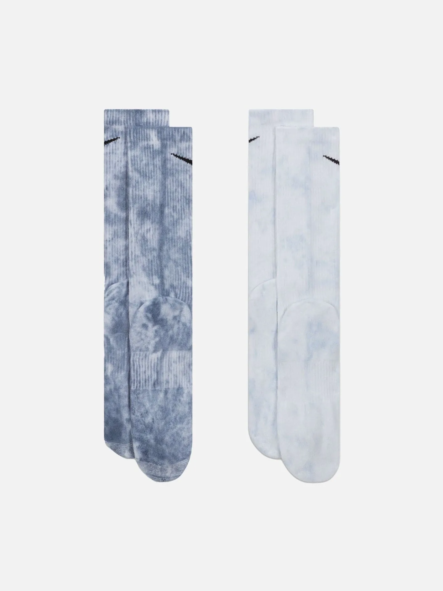 Everyday Plus Cushioned Tie-Dye Crew Socks 2-Pack