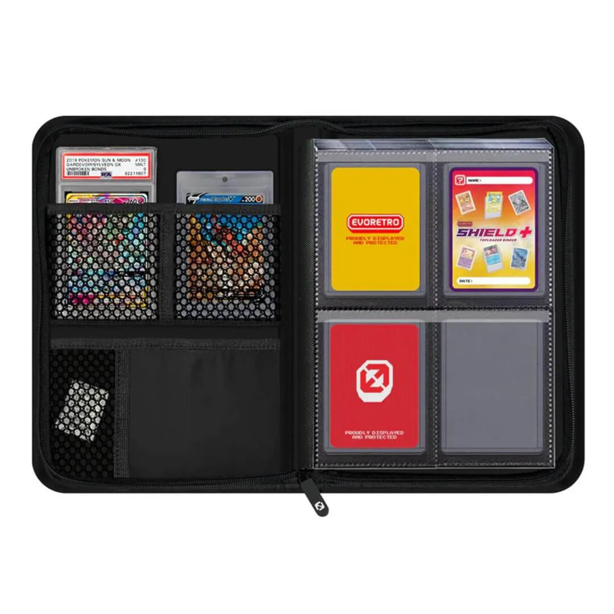 EVORETRO Shield  Compact 96 Topload Cards Binder Black