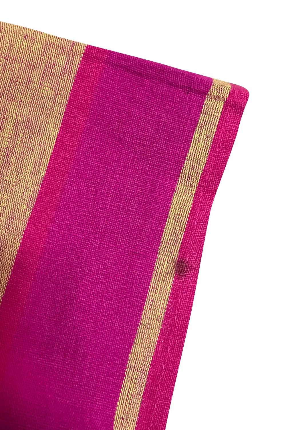 Exceptional 1960s Josefa Mexico Pink Pintuck & Ribbon Cotton Caftan Dress