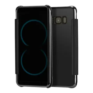 Fashion Flip Mirror Plating Case  Leather Cover Hard Plastic Back Cover For Samsung Galaxy Note 8 & Note 7