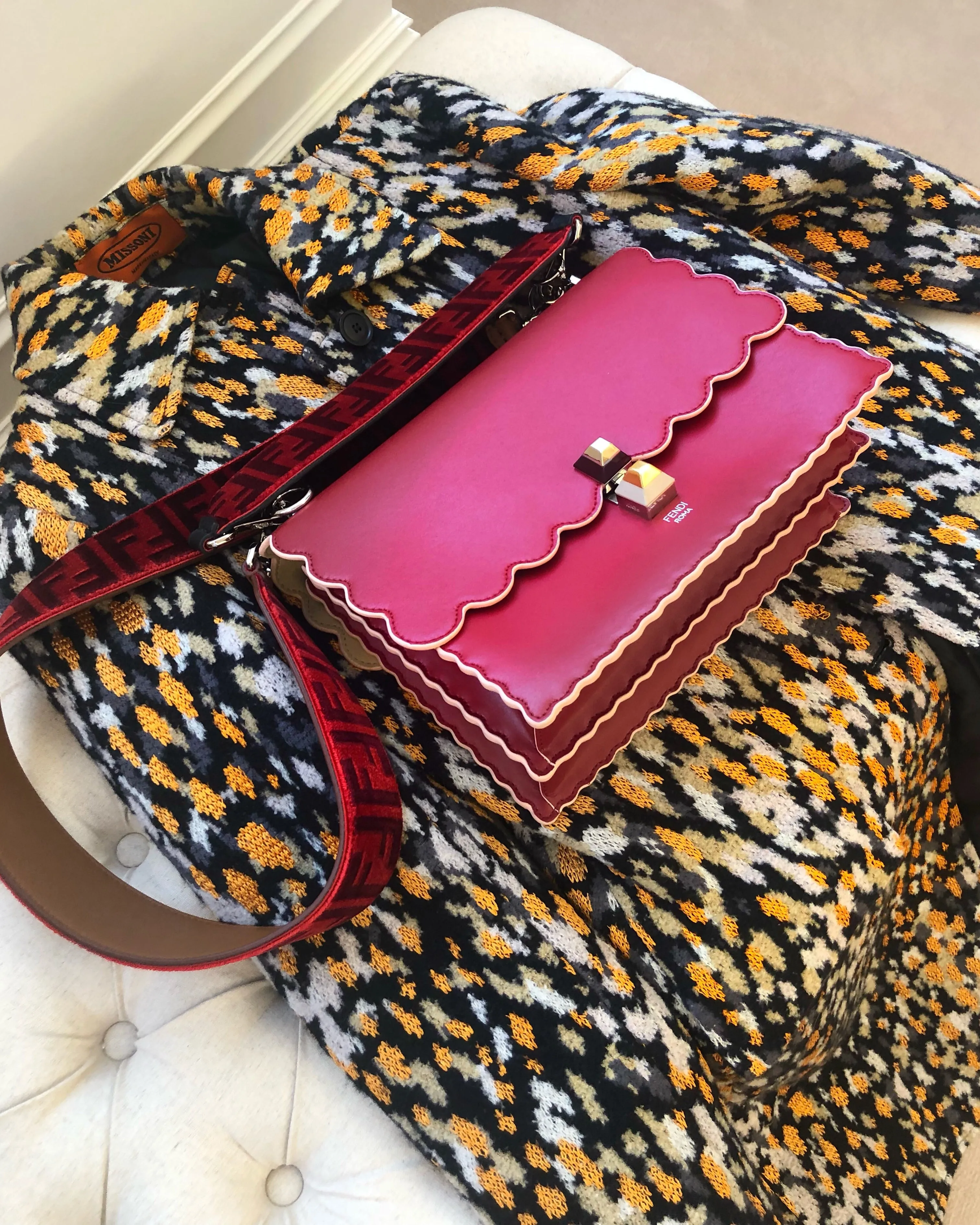 Fendi Kan I Shoulder Bag