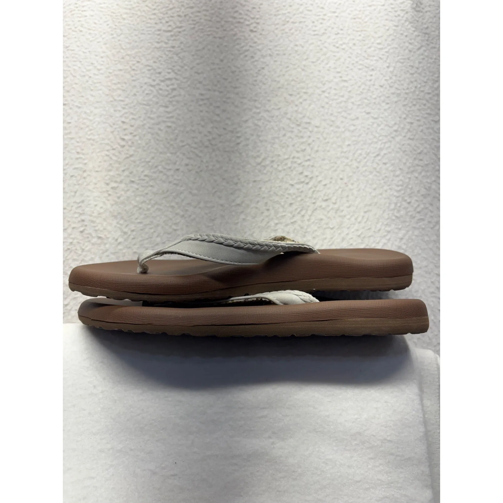 Flojos Womens Woven Strap Flip Flops #7668