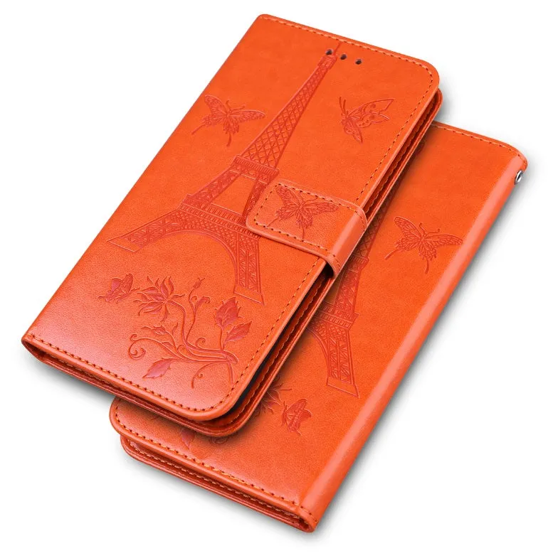For iPhone12 iPhone12Pro 6.1 Inches Leather Case Flip Cover Card Slots Stand Bag Pink
