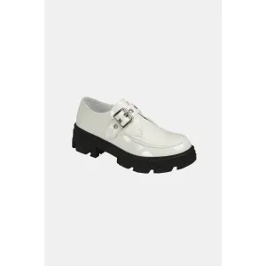 Forever Link Buckled Platform Lug Sole Loafers