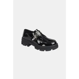 Forever Link Buckled Platform Lug Sole Loafers