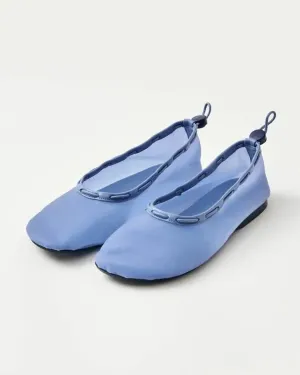 Gill Mesh Ballet Flats in Blue